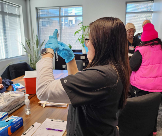 Medical assistant student training at Dothan Medical Assistant School