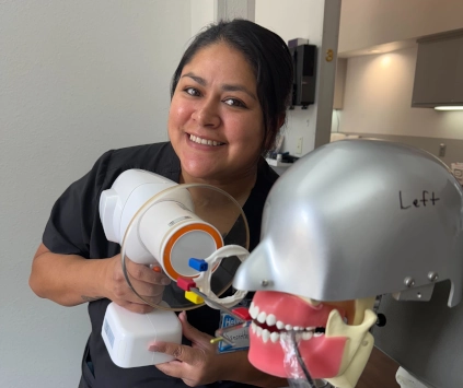Dental Assistant School of Houston student