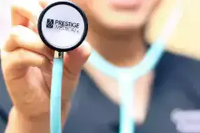 Medical assistant student training at Fort Worth Medical Assistant School