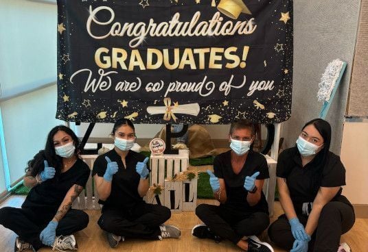 Dental Assistant School Student