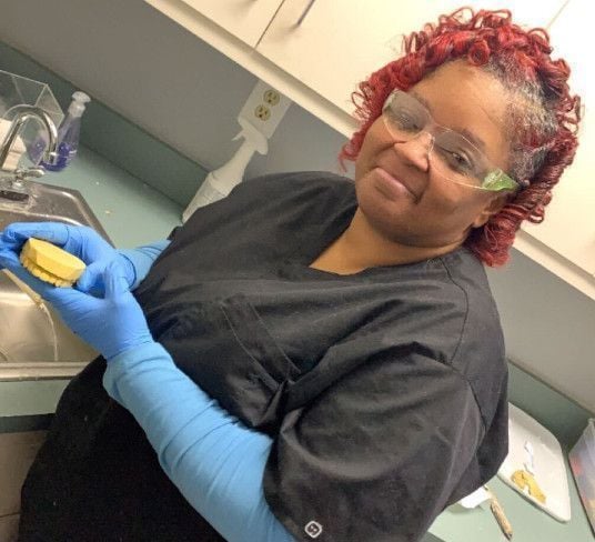 Dental Assistant School Student