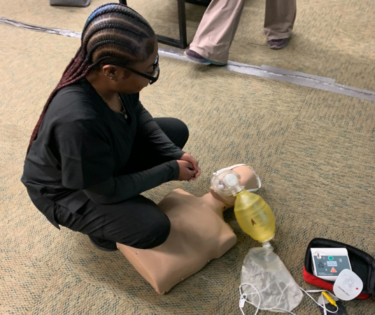 Dental Assistant School Student