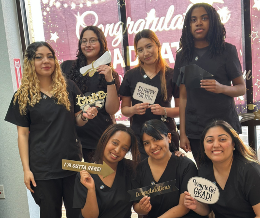 Medical assistant student training at Waco Medical Assistant School