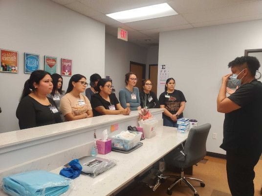 Medical Assistant School Student