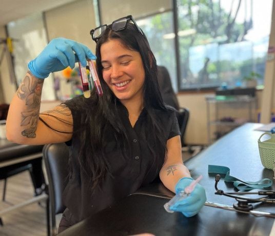 Medical Assistant School Student