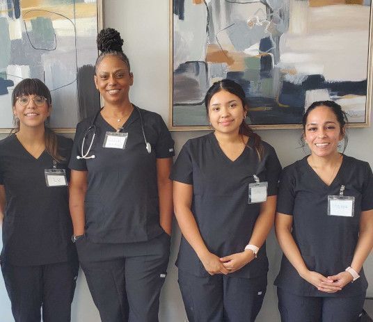 Medical assistant student training at New Orleans Medical Assistant School