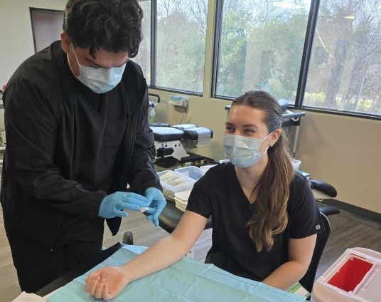 Medical Assistant School Student