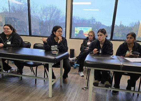Medical assistant student training at Odessa Medical Assistant School