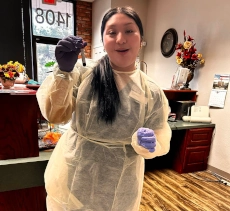 Medical Assistant School Student