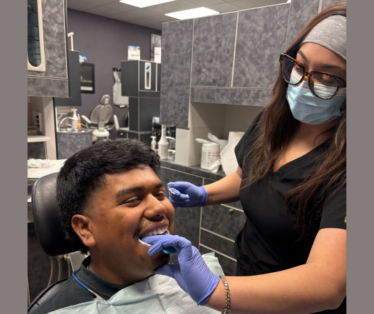 Dental Assistant School Student