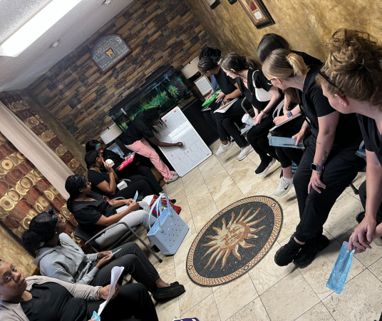 Dental Assistant School Student