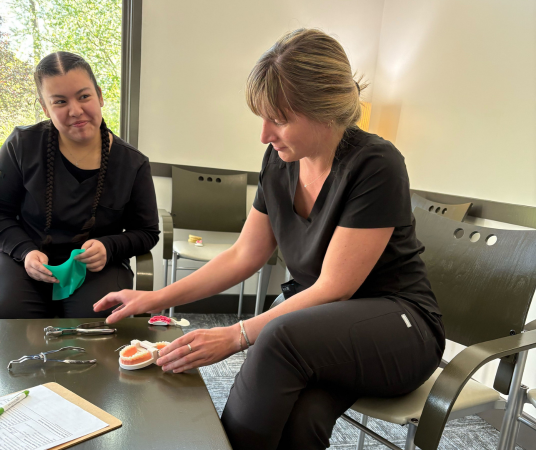 Dental Assistant School Student