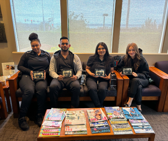 Dental assistant student training at Richmond Hill Dental Assistant School