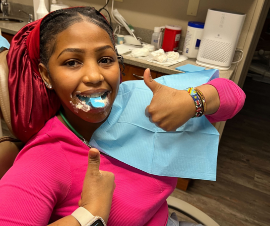 Dental Assistant School Student