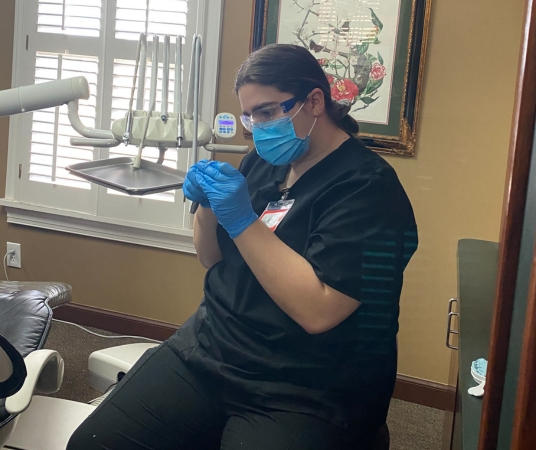 Dental Assistant School Student