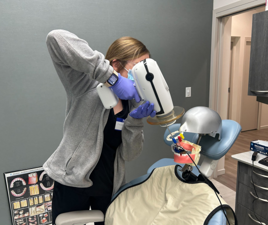 Dental Assistant School Student